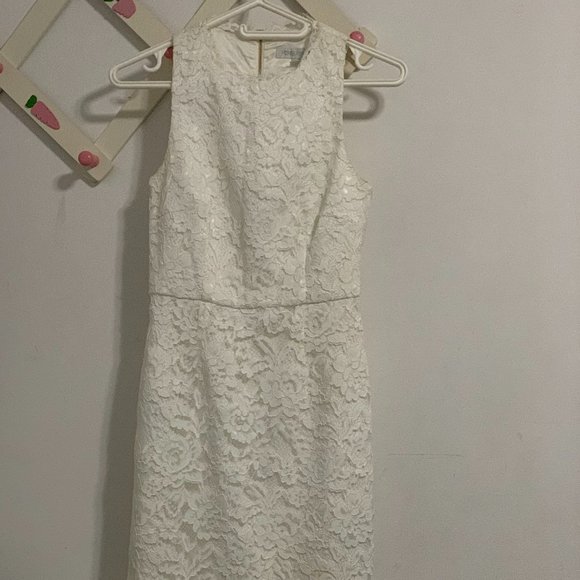 Perfect White Lace Dress - Picture 2 of 7